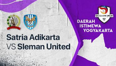 Full Match - Satria Adikarta vs Sleman United | Liga 3 2021/2022