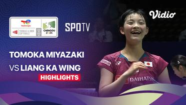 Tomoka Miyazaki (JPN) vs Liang Ka Wing (HKG) - Highlights | Uber Cup Chengdu 2024 - Women's Singles