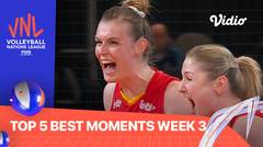 Top 5 Best Moments Week 3 | Women’s Volleyball Nations League 2022