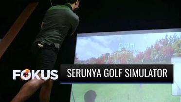 Serunya Bermain Golf dengan Teknologi Simulator Sambil Menikmati Sajian Menu Khas Korea | Fokus
