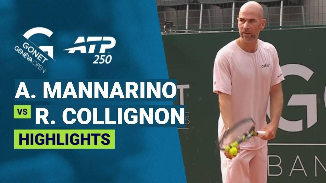 Adrian Mannarino vs Raphael Collignon - Round 1 | ATP 250: Gonet Geneva Open 2026