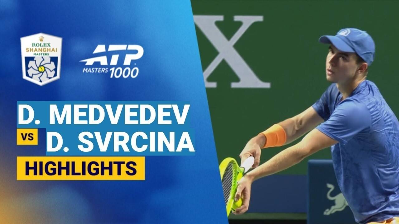 Daniil Medvedev vs Dalibor Svrcina - Round 3 (Grandstand 2) | ATP 1000: Rolex Shanghai Masters 2026