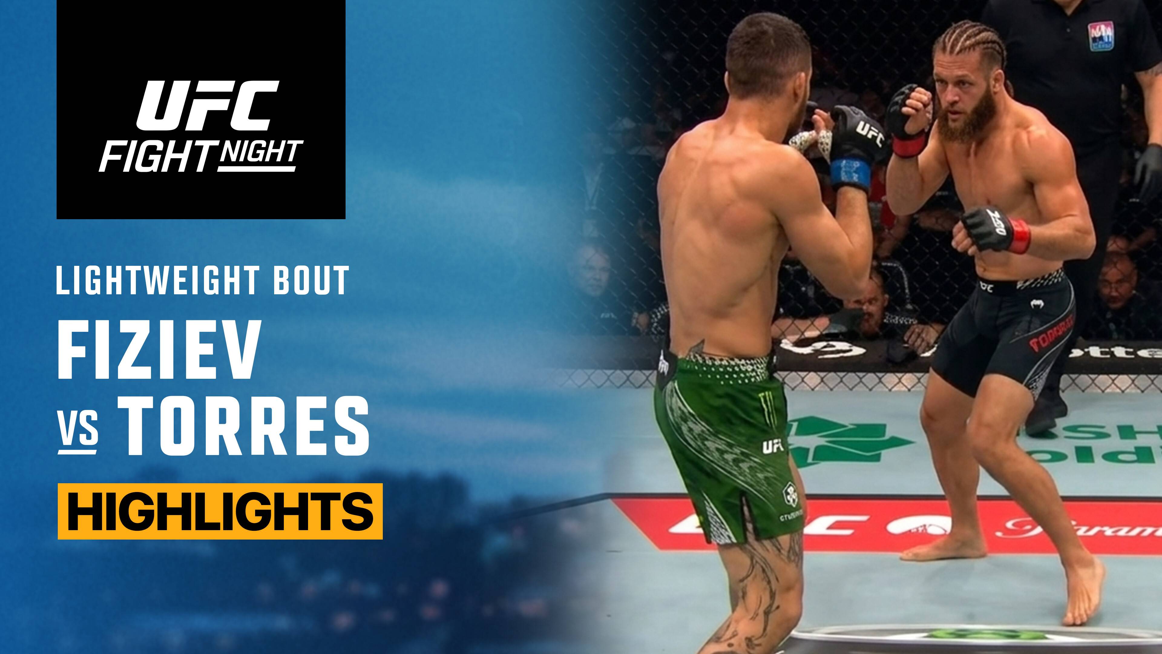 Rafael Fiziev vs Manuel Torres - Lightweight | UFC Fight Night