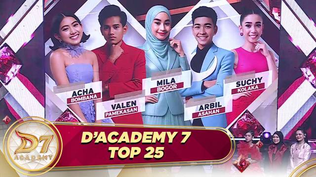 D'Academy 7 - Top 25 Group 1