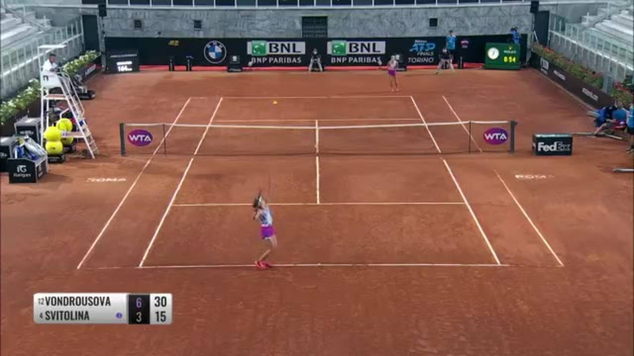 Match Highlight | Marketa Vondrousova 2 vs 0 Elina Svitolina | WTA