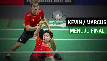 Kevin / Markus Menang, Memastikan Satu Medali Emas Untuk Indonesia