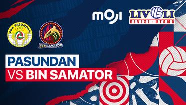 Full Match | Pasundan vs BIN Samator | Livoli Divisi Utama Putra 2022