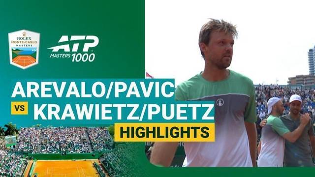 Marcelo Arevalo/Mate Pavic vs Kevin Krawietz/Tim Puetz - Highlight | ATP 1000: Rolex Monte-Carlo Masters 2026