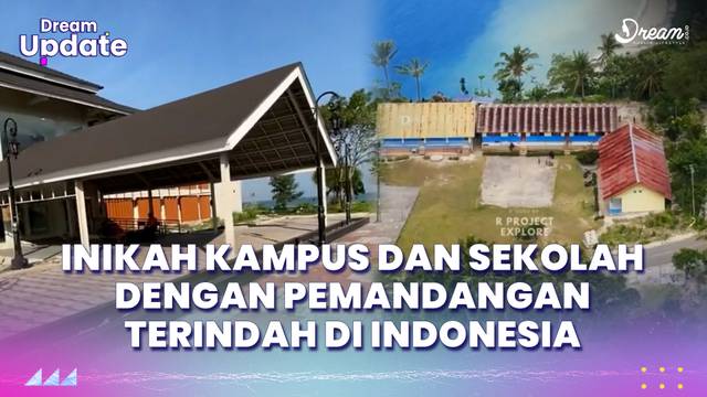 Inikah Sekolah dan Kampus dengan Pemandangan Terindah di Indonesia?
