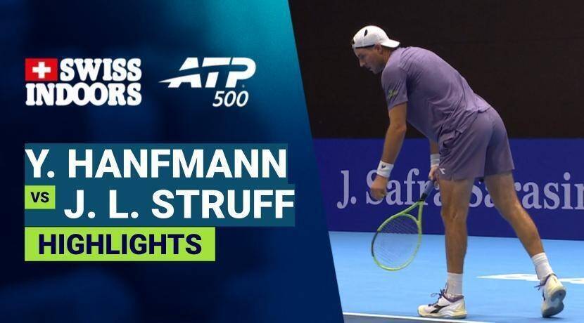 Yannick Hanfmann vs Jan-Lennard Struff - Round 1 (IWB Court 1) | ATP 500: Swiss Indoors Basel 2026