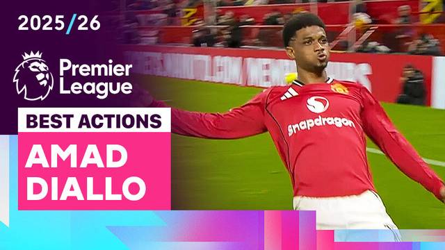Aksi Terbaik Amad Diallo (Ivory Coast) | Premier League 2025/26
