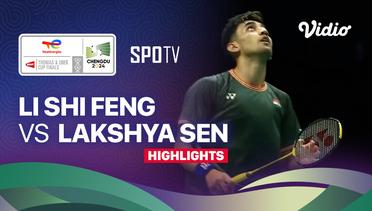Li Shi Feng (CHN) vs Lakshya Sen (IND)  - Highlights | Thomas Cup Chengdu 2024 - Men's Singles
