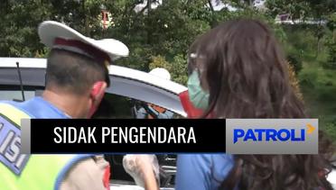 Pantau PSBB di Exit Tol Bogor, Jeng Patrol: MASIH ADA YANG NGGAK PAKAI MASKER!