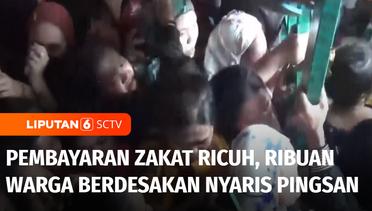 Pembayaran Zakat di Makassar Ricuh, Ribuan Warga Berdesakan Nyaris Pingsan | Liputan 6