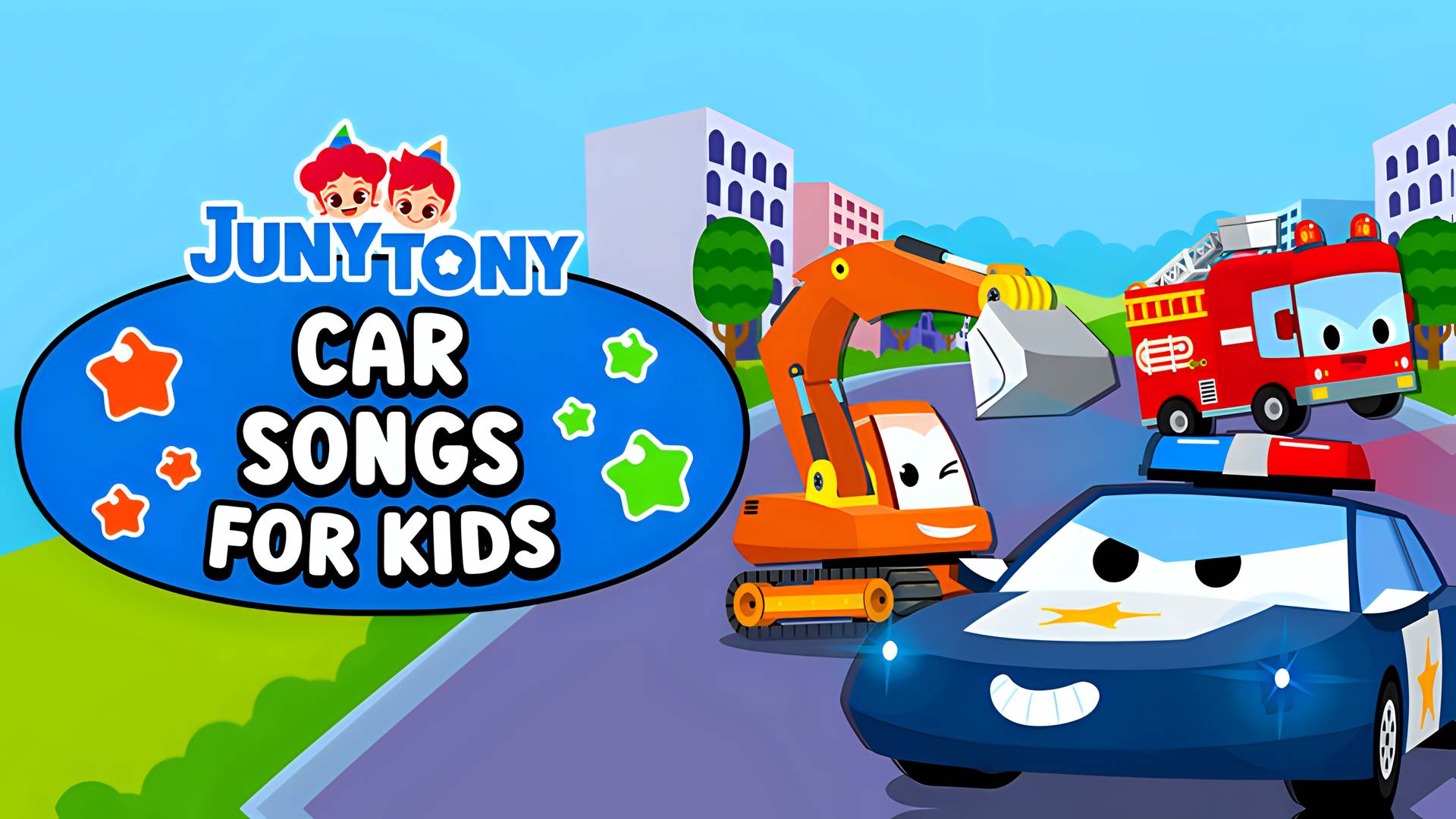 JunyTony - Car Songs for Kids