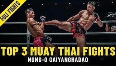 Nong-O's Top 3 ONE Muay Thai Fights