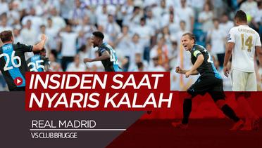 Insiden-Insiden Menarik Saat Real Madrid Nyaris Kalah dari Club Brugge