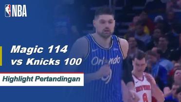 NBA I Cuplikan Pertandingan : Magic 114 vs Knicks 100