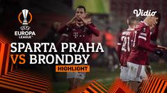 Highlight - Sparta Praha vs Brondby IF | UEFA Europa League 2021/2022