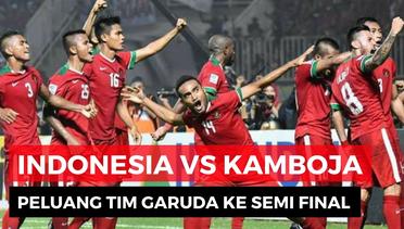 Jelang Laga Indonesia vs Kamboja, ini Skenario Timnas