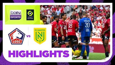 Lille vs Nantes - Highlights | Ligue 1 2023/2024