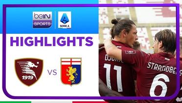 Match Highlights | Salernitana 1 vs 0 Genoa | Serie A 2021/2022