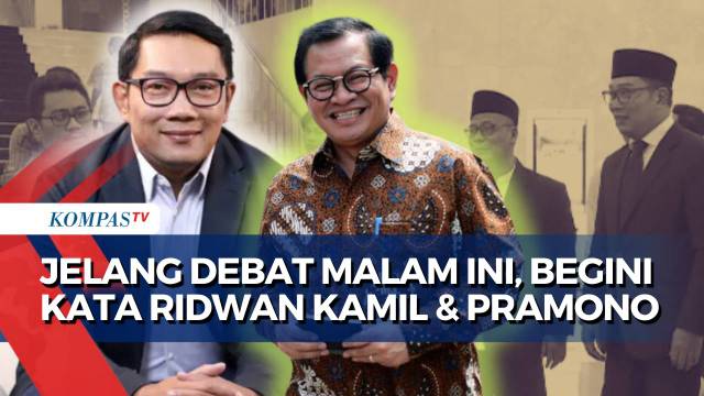 Jelang Debat Perdana Cagub-Cawagub Jakarta Malam Ini, Begini Persiapan RK & Pramono