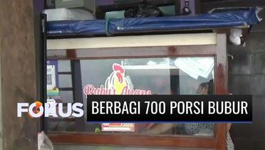 Tukang Bubur Ayam di Bandung  Bagikan 700 Porsi Dagangannya untuk Pasien Isoman | Fokus