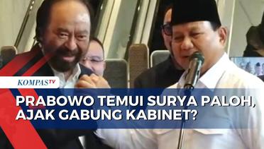 Prabowo Temui Surya Paloh Pasca Pengumuman Hasil Pemilu 2024
