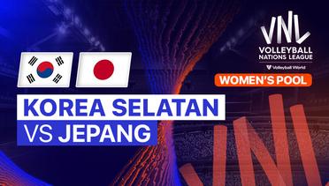 Korea  Selatan vs Jepang - Volleyball Nations League