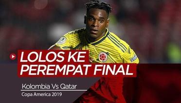 Highlights Copa America 2019, Usai Taklukkan Messi Kolombia Kalahkan Qatar