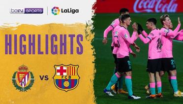 Match Highlight | Valladolid 0 vs 3 Barcelona | La Liga Santander 2020