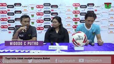 HOME GAME LIGA 2 2019: Pre Match Press Conference Jelang Pertandingan Persita Vs Aceh Babel Utd