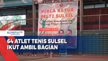 64 Atlet Tennis Sulsel Bertanding Di Piala Pelti Sulsel
