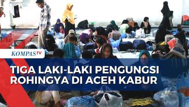 Tiga Orang Rohingya di Meuseuraya Aceh Kabur dari Pengungsian