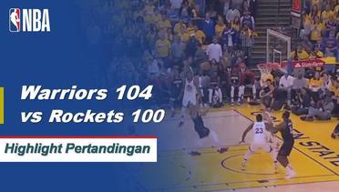 NBA I Cuplikan Pertandingan Warriors 104 Vs Rockets 100