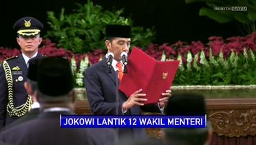 Presiden Jokowi Pimpin Pengambilan Sumpah Wakil Menteri Kabinet Indonesia Maju