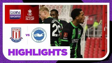 Stoke vs Brighton - Highlights | FA Cup 2023/24