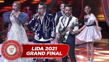Rock Abeeezzz!!! Lengkingan Gitar Fildan-Soimah-Nassar-Inul D-Dewi Perssik Ajak Semua "Beraksi"  | Lida 2021 Grand Final