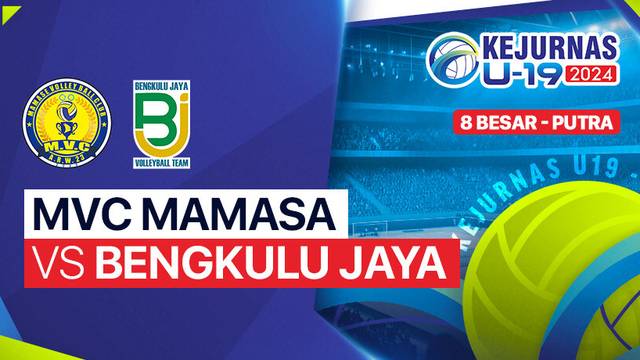 Putra: MVC Mamasa Sulbar vs Bengkulu Jaya - Babak 8 Besar - Full Match | Kejurnas Bola Voli Antarklub U-19 2024