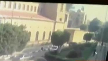 VIDEO: Pemerintah Mesir Rilis Rekaman CCTV Pelaku Ledakan Bom
