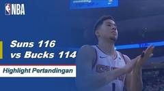 NBA I Cuplikan Pertandingan : Suns 116 vs Bucks 114
