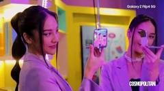 Behind The Scene Cosmopolitan x Samsung Galaxy ZFlip4 5G with Anya Geraldine