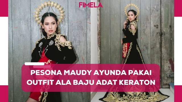 Pesona Magis Maudy Ayunda Pakai Outfit yang Terinspirasi dari Baju Adat Keraton