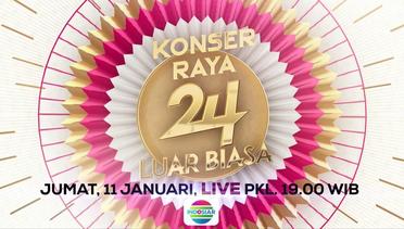 SAKSIKAN DUET LUAR BIASA ANTARA Agnez Mo dengan Iwan Fals Hanya di Konser Raya 24 Indosiar! - 11 Januari 2019