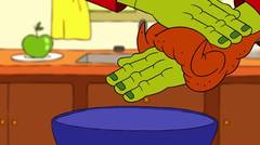 Tiger Talk - Cooking with Frankenstein - Uncle Grandpa