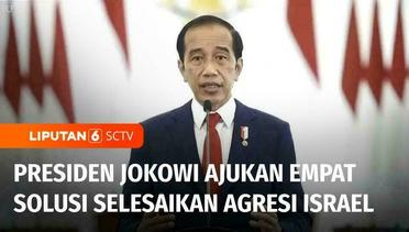 Hadiri KTT OKI, Presiden Jokowi Ajukan 4 Solusi Selesaikan Agresi Israel ke Palestina | Liputan 6