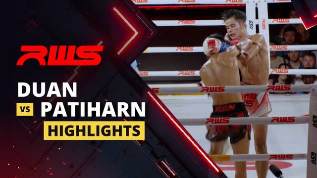 Patiharn vs Duan - Highlight | RWS Muay Thai 2025