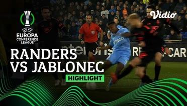 Highlight - Randers vs Jablonec | UEFA Europa Conference League 2021/2022