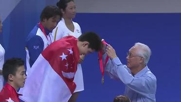 Swimming Men's 200m Butterfly Victory Ceremony (Day 3) | 28th SEA Games Singapore 2015